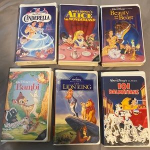 Disney VHS Bundle